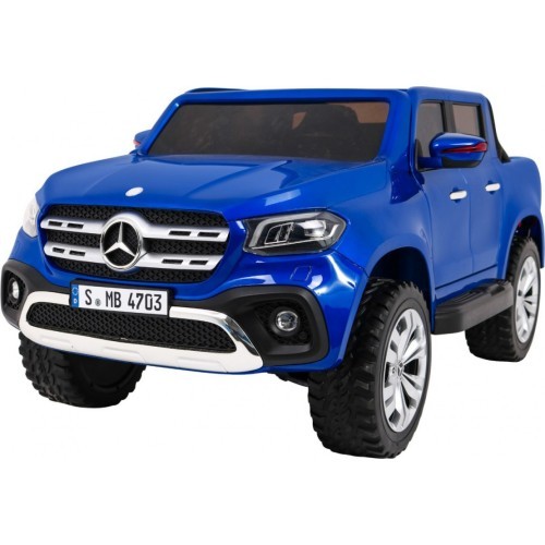 Mercedes Benz X-Class MP4 elektromobilis, zils