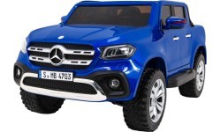 Mercedes Benz X-Class MP4 elektromobilis, zils