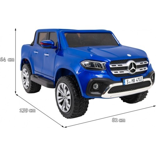 Электромобиль Mercedes Benz X-Class MP4 синий