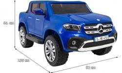 Mercedes Benz X-Class MP4 Painting Blue