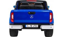 Mercedes Benz X-Class MP4 elektromobilis, zils