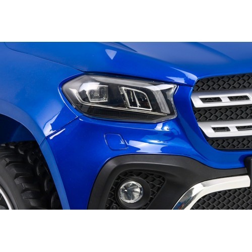 Mercedes Benz X-Class MP4 elektromobilis, zils