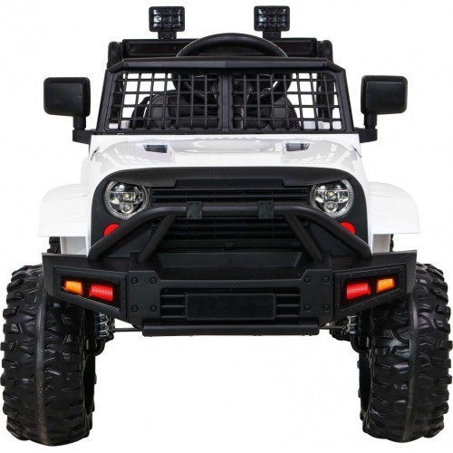 Vehicle Jeep Dark Night White