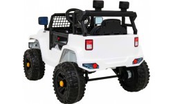 Электромобиль Jeep Dark Night, белый