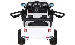 Elektromobilis Jeep Dark Night, balts
