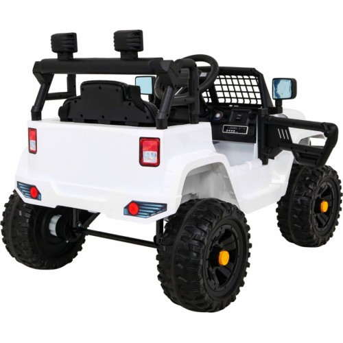 Vehicle Jeep Dark Night White