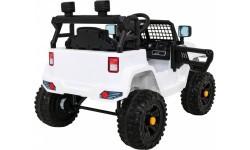 Vehicle Jeep Dark Night White