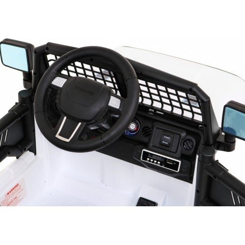 Vehicle Jeep Dark Night White
