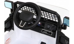 Vehicle Jeep Dark Night White