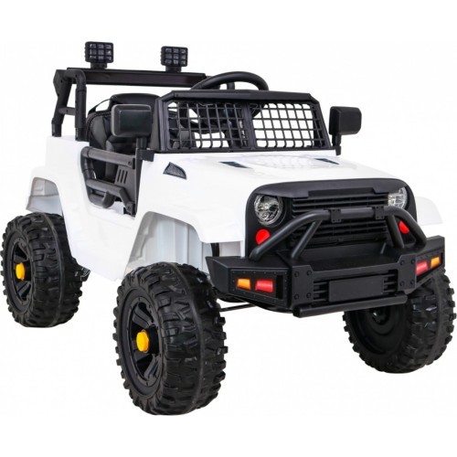 Электромобиль Jeep Dark Night, белый