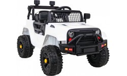 Vehicle Jeep Dark Night White
