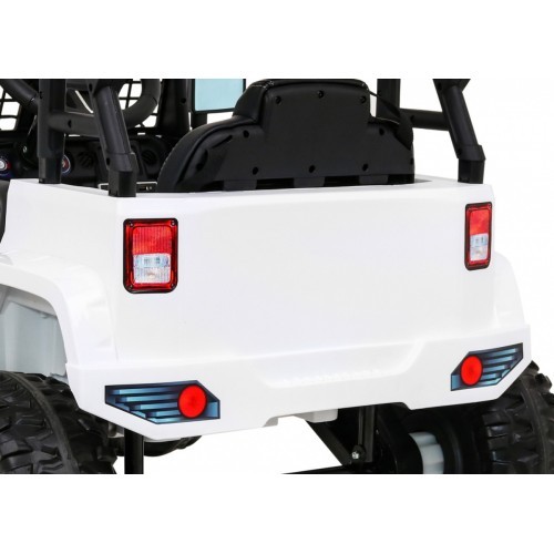 Vehicle Jeep Dark Night White