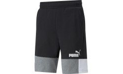Puma vīriešu šorti Ess+ Block Black White Grey 847429 01