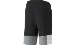 Puma Men's Ess+ Block Shorts Black White Grey 847429 01