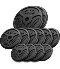 Čuguna svaru komplekts Marbo Slim, 30 kg / 4x1,25 kg, 6x2,5 kg, 2x5 kg