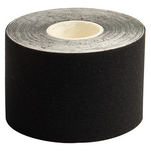 Кинезиологический коврик Yate Black, 5x500 см