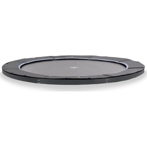 EXIT Dynamic iegremdējamais sporta batuts ø366cm – melns