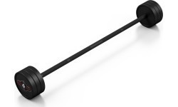 Gumēts taisns stieņa grifs 25 kg, matēts melns – Marbo Sport