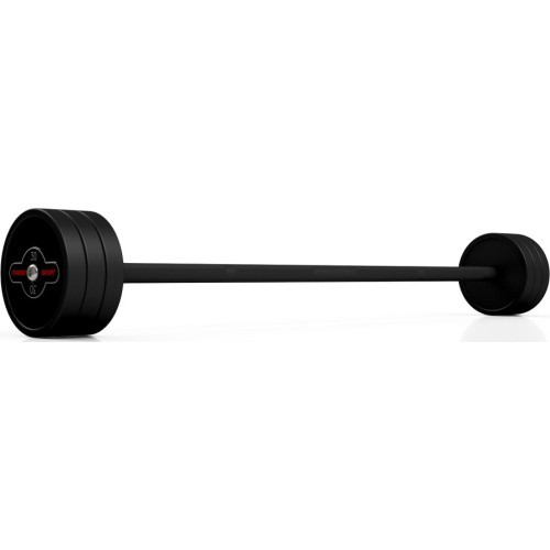 Gumēta taisna stieņa svaru stienis 30 kg, matēts melns – Marbo Sport