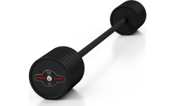 Gumēts taisns stieņa grifs 55 kg, matēti melns, Marbo Sport