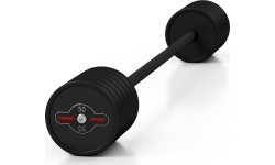 Gumēts taisns stienis 50 kg, matēti melns - Marbo Sport