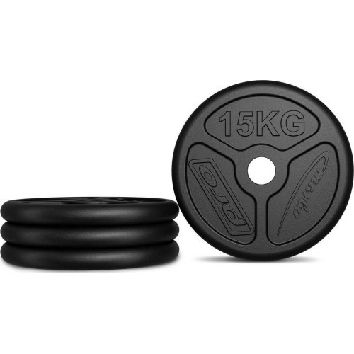 Комплект чугунных дисков Marbo MW-2x15KG_2x10KG_2x5KG-OLI, 60 кг