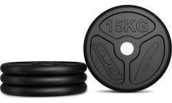 Čuguna svaru komplekts Marbo MW-2x15KG_2x10KG_2x5KG-OLI, 60 kg