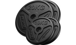 Cast Iron Weights Set Marbo MW-2x20KG_2x10KG-OLI, 60kg / 2x20kg + 2x10kg 