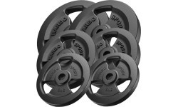 Čuguna atsvaru komplekts Marbo, 60kg / 2x15kg + 2x10kg + 2x5kg