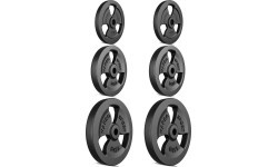 Čuguna atsvaru komplekts Marbo, 60kg / 2x15kg + 2x10kg + 2x5kg