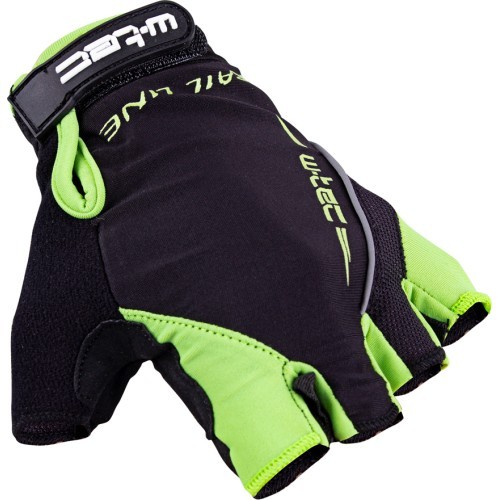 Велосипедные перчатки W-TEC Kauzality - Black-Green