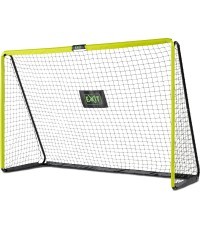 Tērauda futbola vārti EXIT Tempo 300x200 cm - zaļi/melni