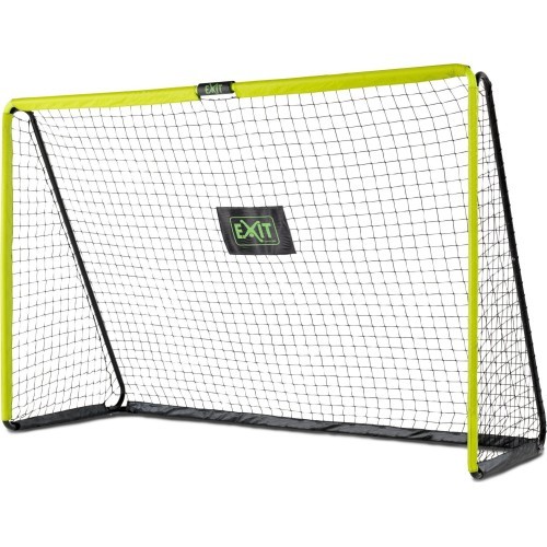 Tērauda futbola vārti EXIT Tempo 300x200 cm - zaļi/melni