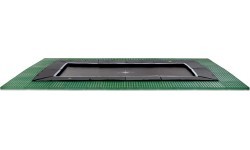 EXIT Dynamic iegremdējams batuts 275x458 cm ar Freezone drošības flīzēm – melns