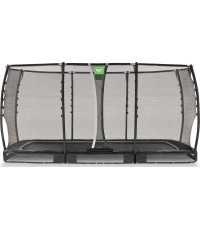 EXIT Allure Premium iebūvējamā batuts 244x427cm - melns