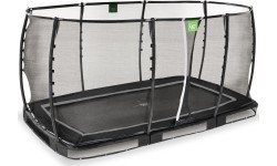 EXIT Allure Premium ground trampoline 244x427cm - black