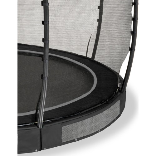 Iegremdējams batuts EXIT Allure Premium ø427 cm, melns