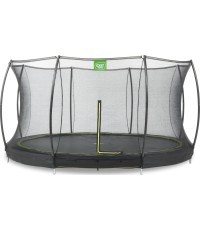 Iebūvēts batuts ar tīklu Exit Silhouette