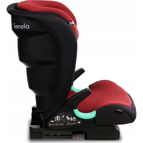 Autokrēsliņš Lionelo Neal Red Burgundy, 15-36 kg