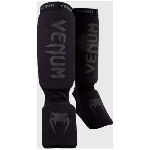 Venum Kontact Shin Guards - Black/Black