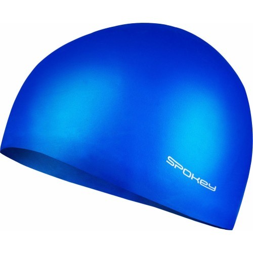 Silikona peldēšanas cepure zila Spokey SUMMER CUP