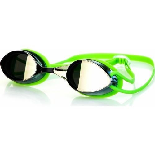 Peldēšanas brilles ar divām svītrām zaļas Spokey SPARKI