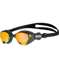 Очки для плавания Arena Cobra TRI Swipe Mirror, желто-зеленые