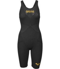 Sieviešu peldkostīms sacensībām Arena W Carbon Glide FBSLCB, melns - 105