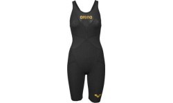 Women's Competition Swimsuit Arena W Carbon Glide FBSLCB, Black - 105