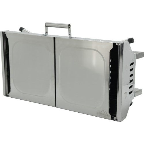 Foldable charcoal grill IGRANE 30x60cm