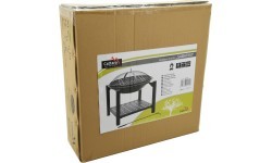 SABATINI fireplace with grill grate and lid