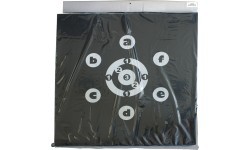 Šaušanas mērķis Yate Set Start 03, 90x90x7 cm, ar PP HD statīvu