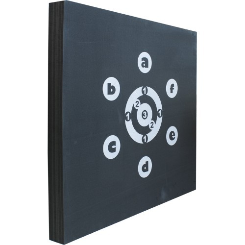 Мишень Yate Set Start 03, 90x90x7 см, со стойкой PP HD
