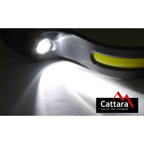 Galvas lukturis STRIP SENSOR 350 lm, uzlādējams